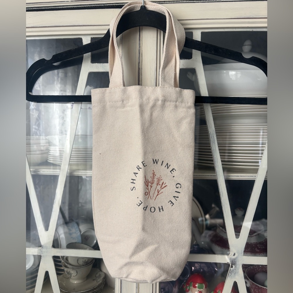 One Hope Canvas Wine Tote